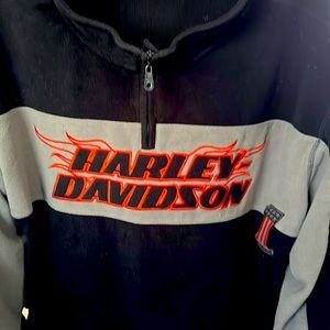 Harley Davidson 5xl fleece zip pullover.